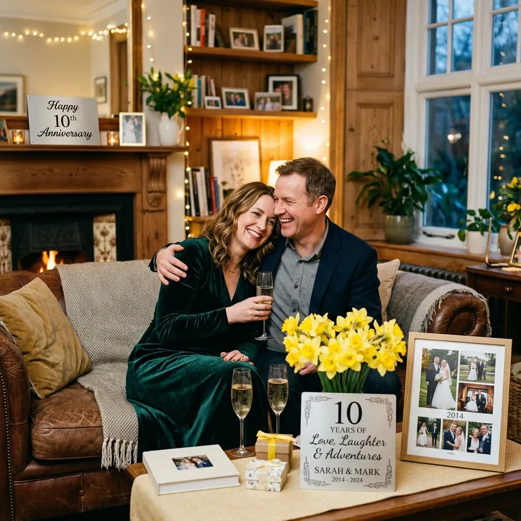 10th Wedding Anniversary Card Messages