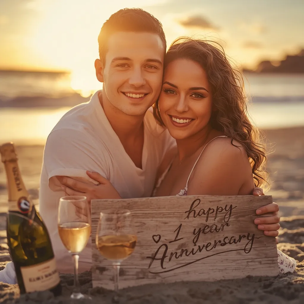 Romantic 1 Year Anniversary Caption Ideas
