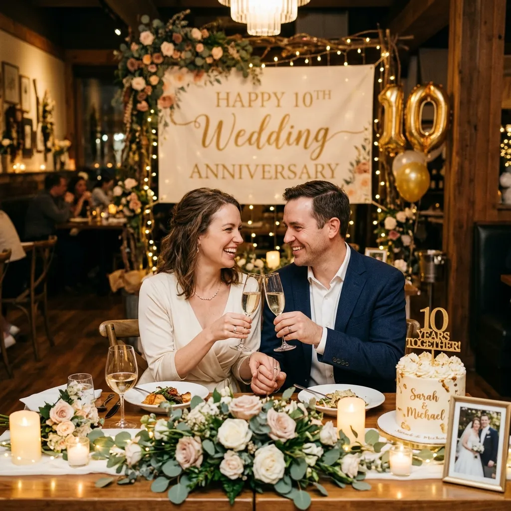 Sweet 10th Wedding Anniversary Quotes