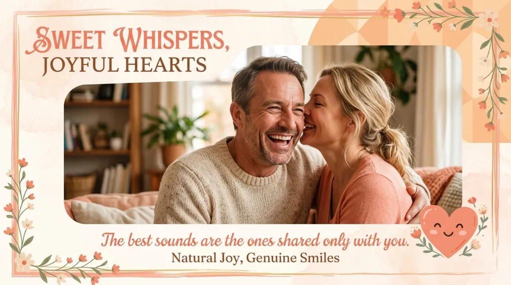 Husband smiling warmly for anniversary quotes for husband to make him smile
