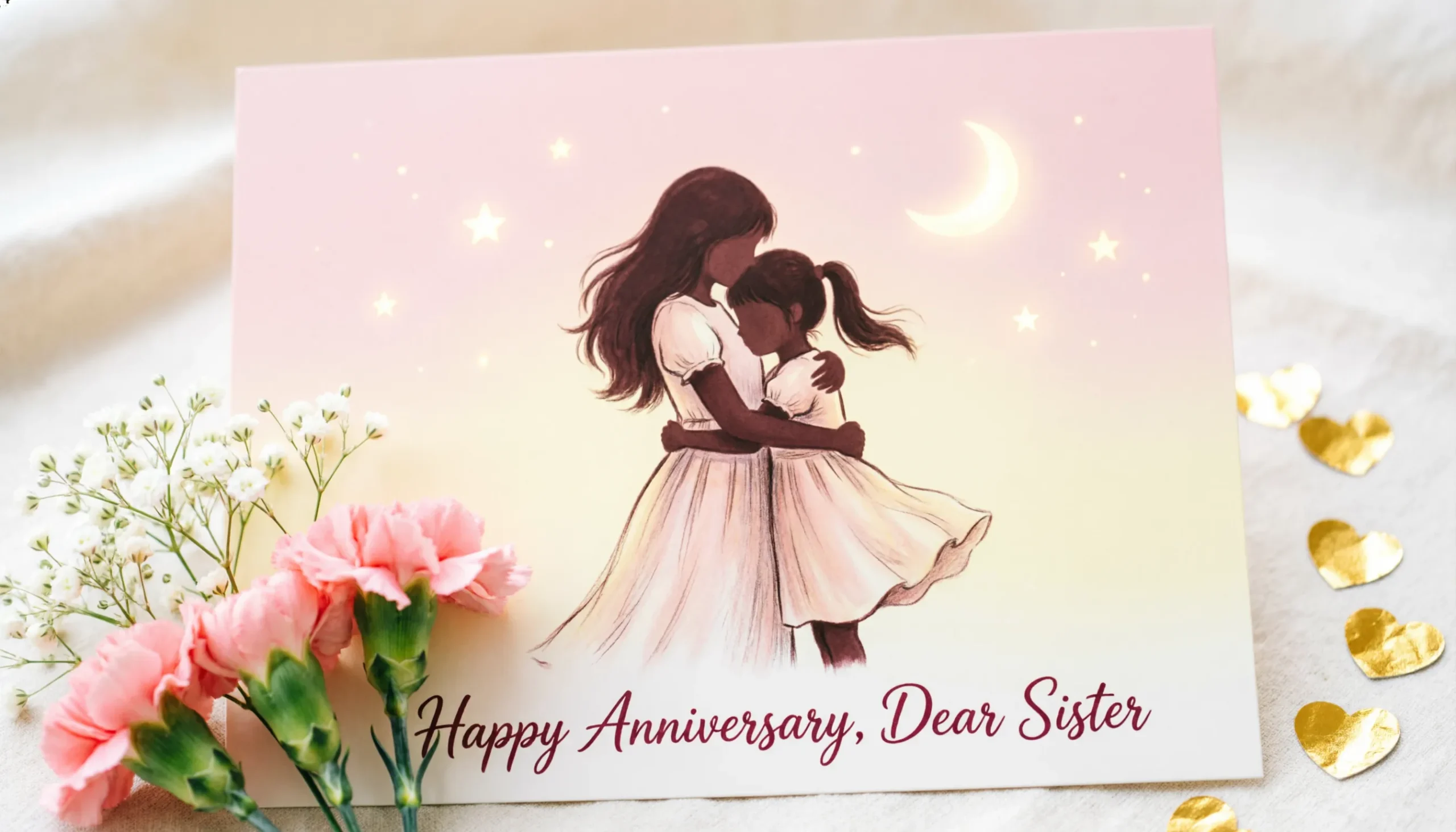 Anniversary Wishes for Sister