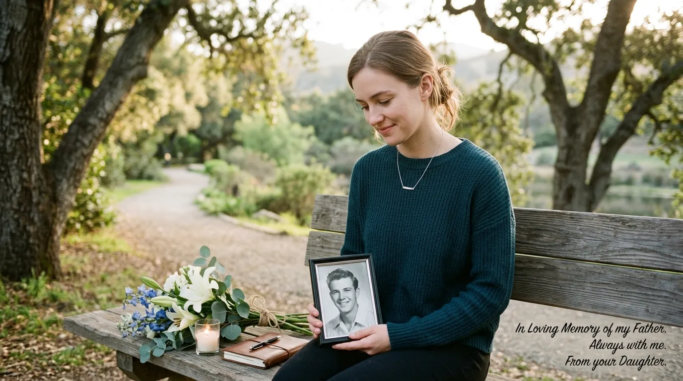 Father Death Anniversary Quotes From Daughter